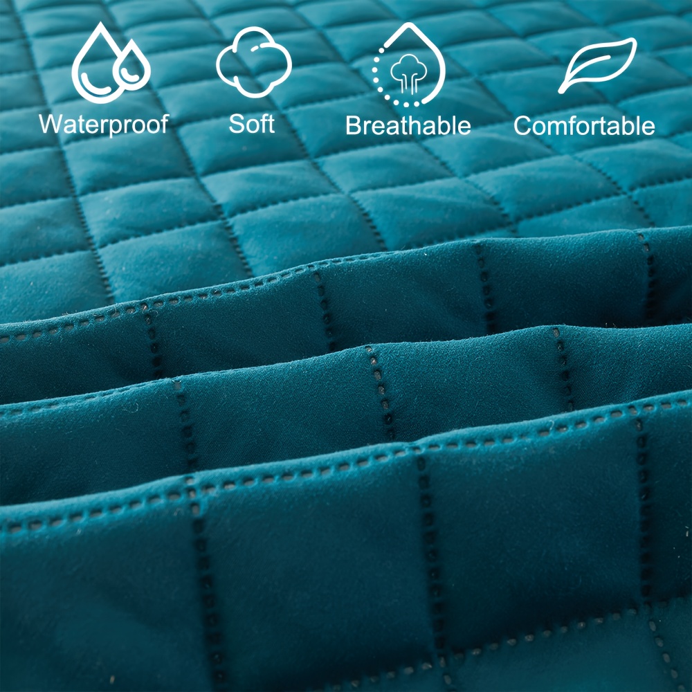 Waterproof Mattress Protector Breathable - غطاء سرير مبطن مقاوم للماء قابل