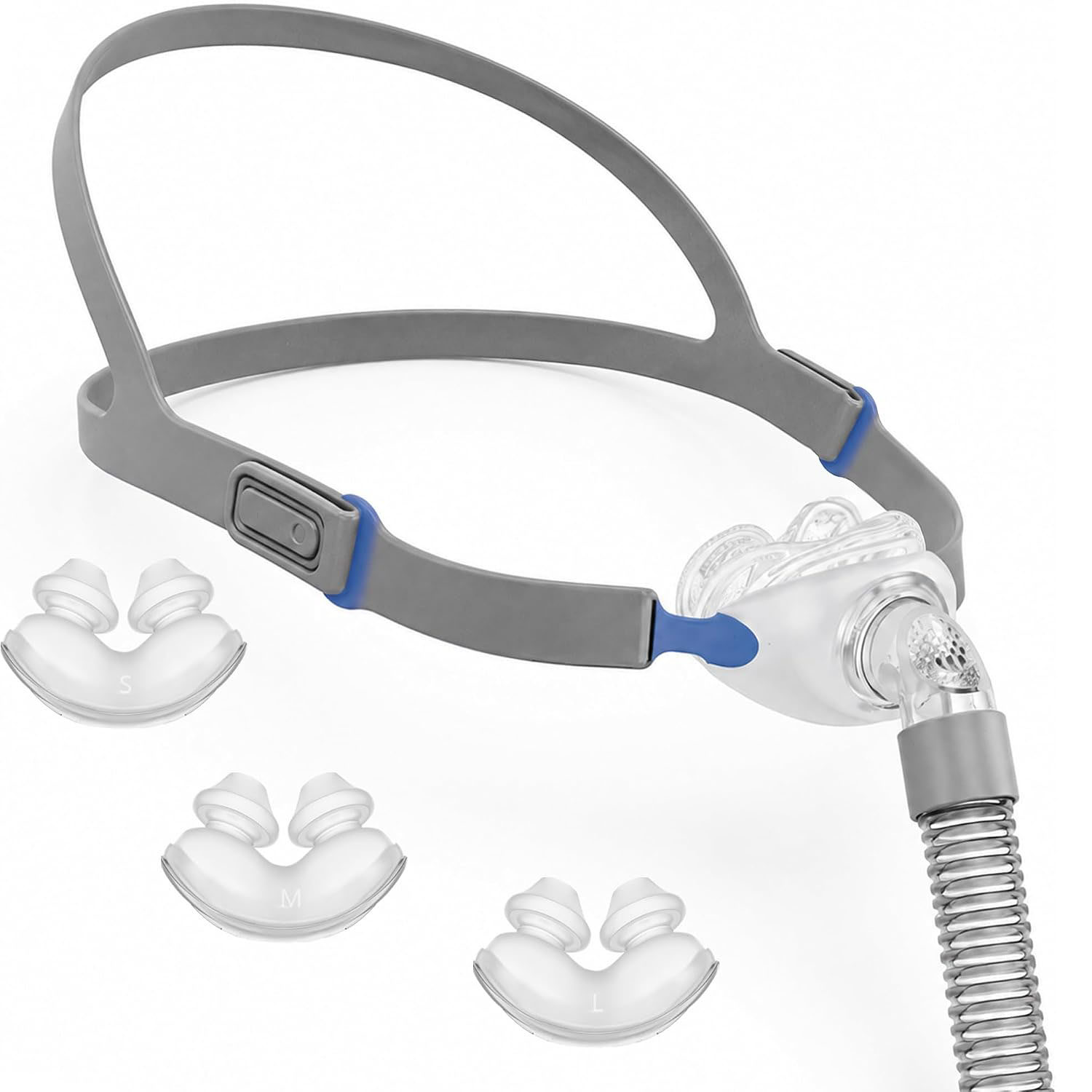 Anti Snore Contour Pillow - مجموعة كاملة من قناع CPAP الأنفي