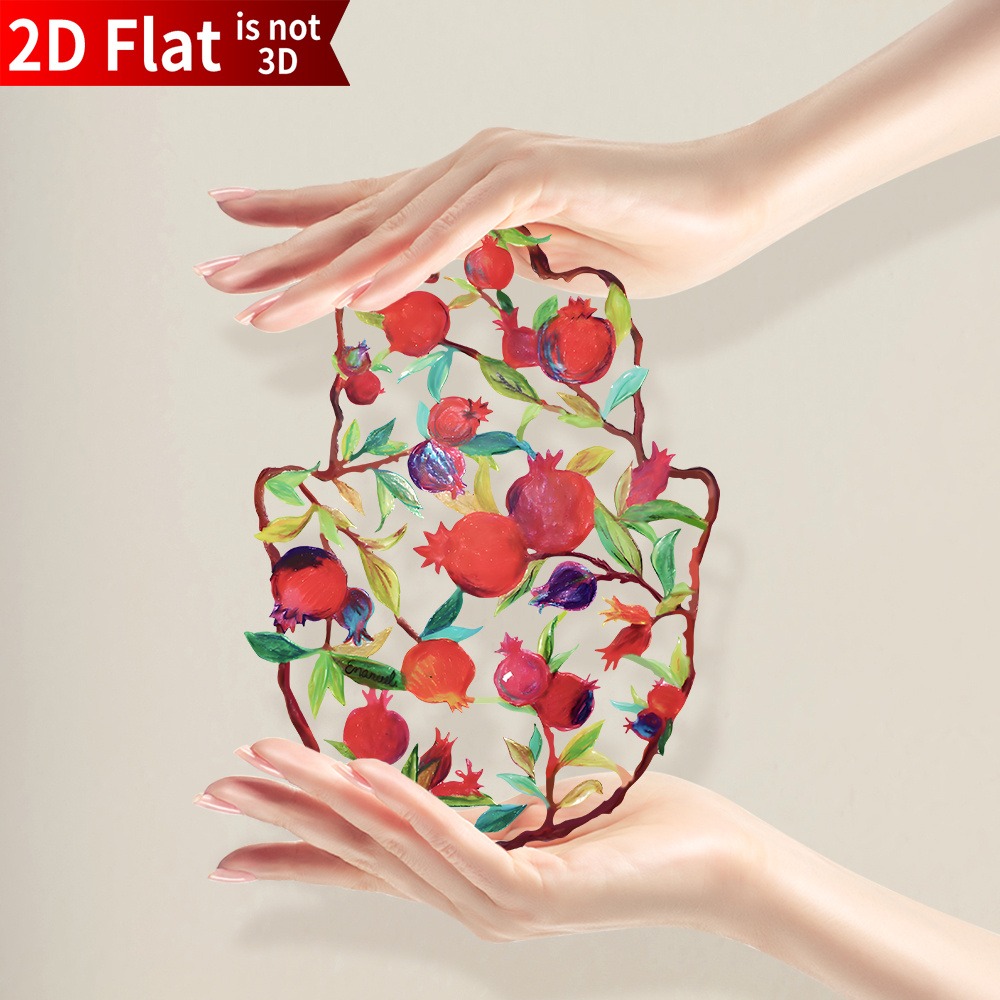 Home Decor - CIFBUY لوحة جدارية معدنية على شكل