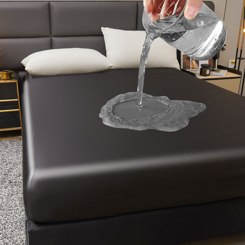 Waterproof Mattress Protector Breathable - واقي مرتبة فاخر 100% مقاوم للماء،