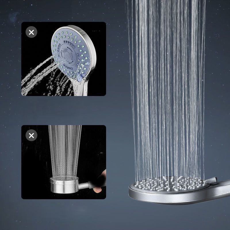 رأس دش أسود بخمسة أوضاع، قابل  - مراجعة High Pressure Shower Head Handheld وسعره