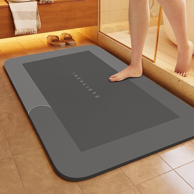 حصيرة حمام ماصة وسريعة الجفاف  - مراجعة Quick Dry Diatomite Bath Mat وسعره