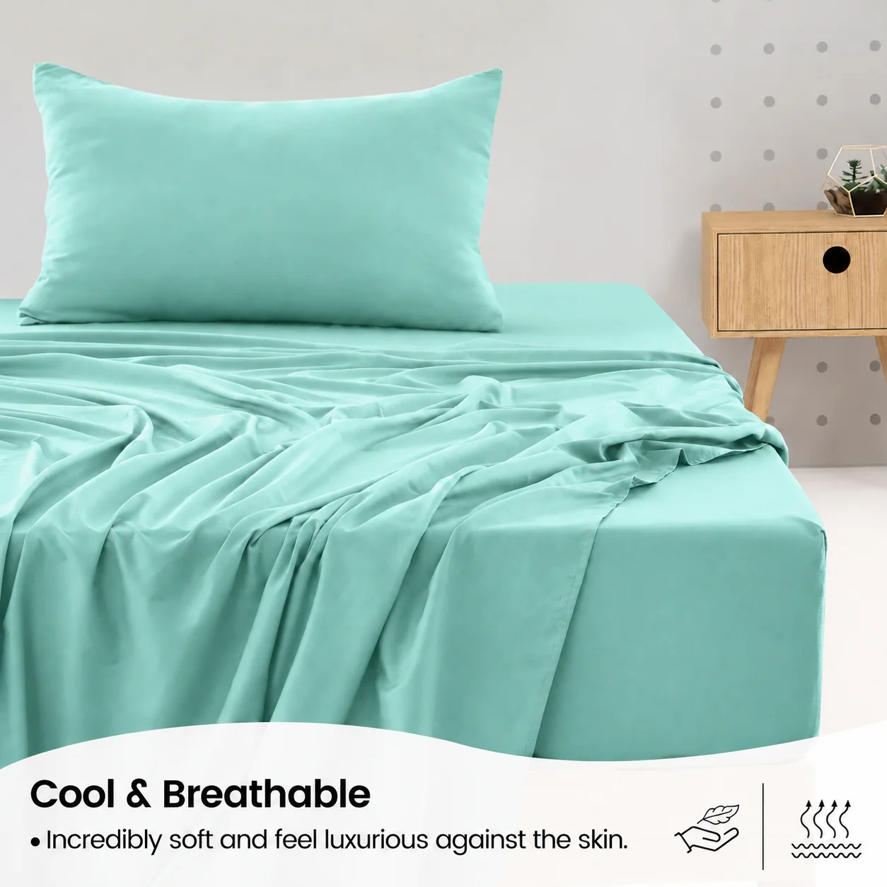 طقم ملاءات سرير، ملاءات قابلة  - مراجعة Fitted Bed Sheets Deep Pocket وسعره