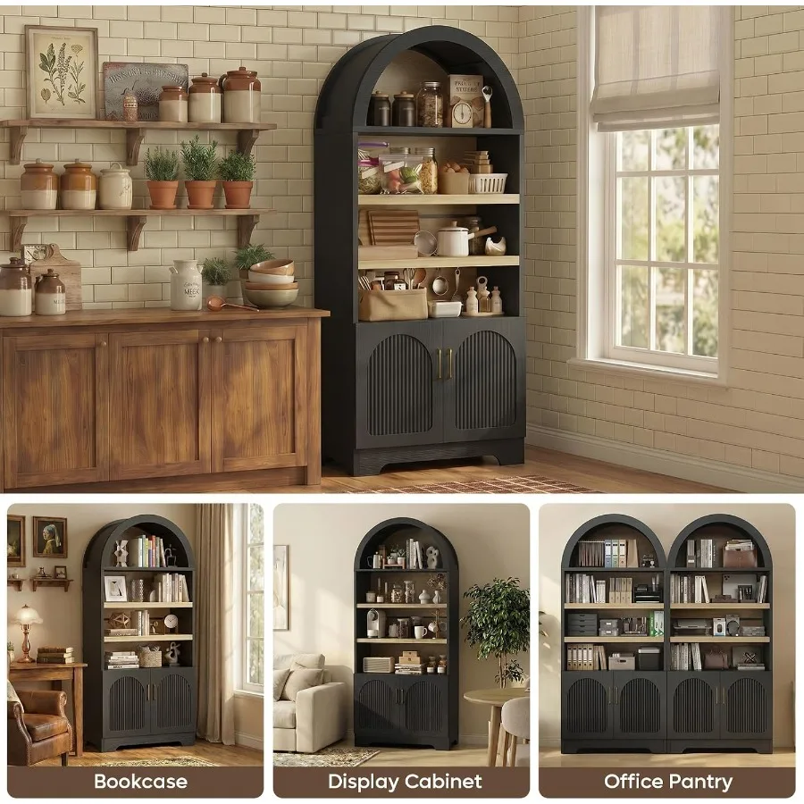 خزانة مطبخ عالية بتصميم مقوس ل - مراجعة Kitchen وسعره