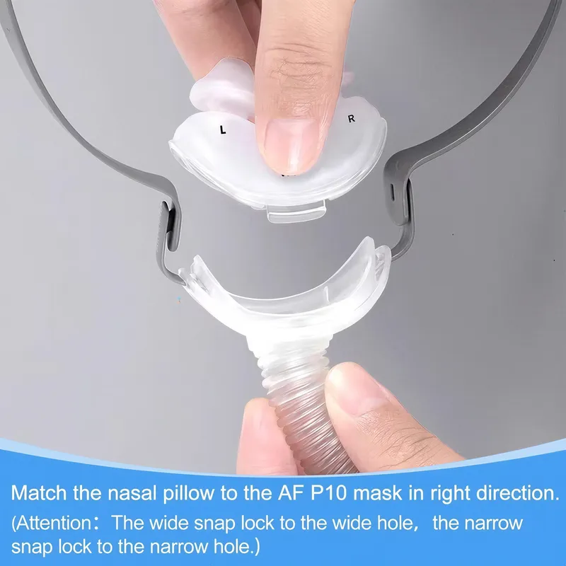 قطعتان من وسادة الأنف P10 AirF - مراجعة Anti Snore Contour Pillow وسعره
