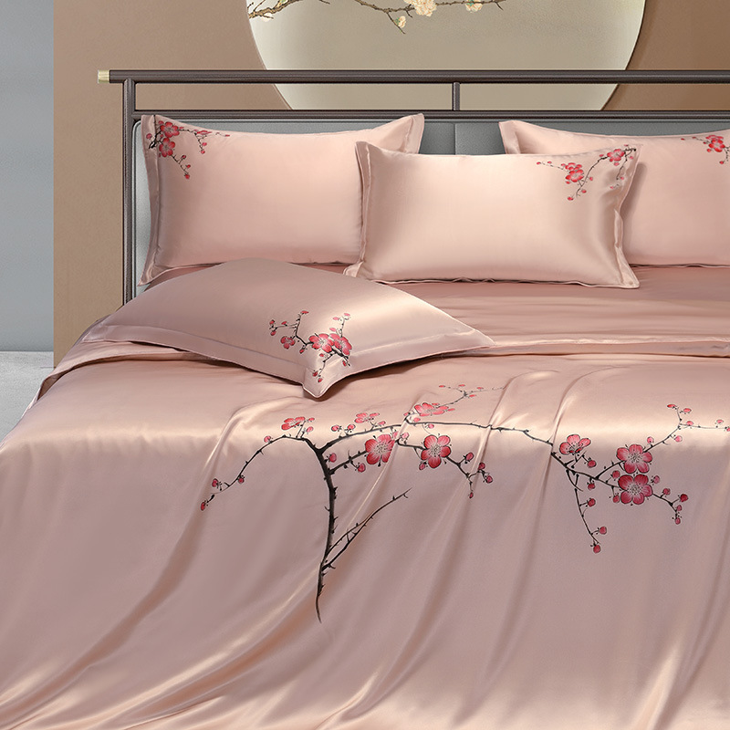 25 مللي متر التوت الحرير الزهو - مراجعة Aesthetic Floral Duvet Cover وسعره